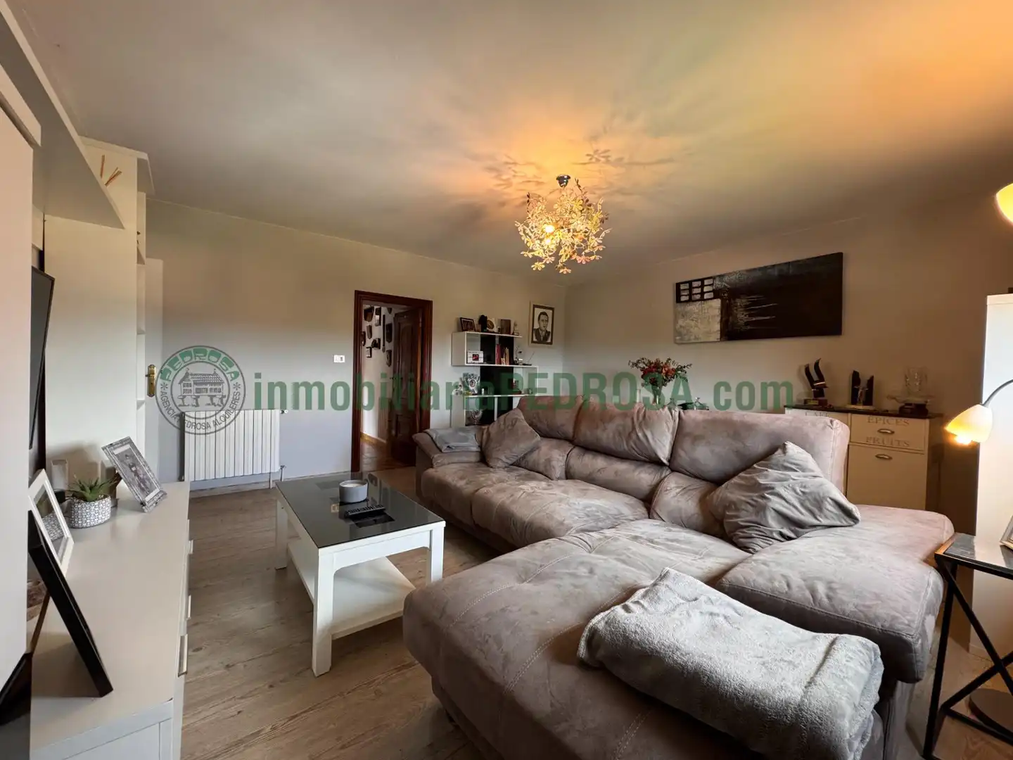 Sala d'estar de Finca rústica en venda en Moraña