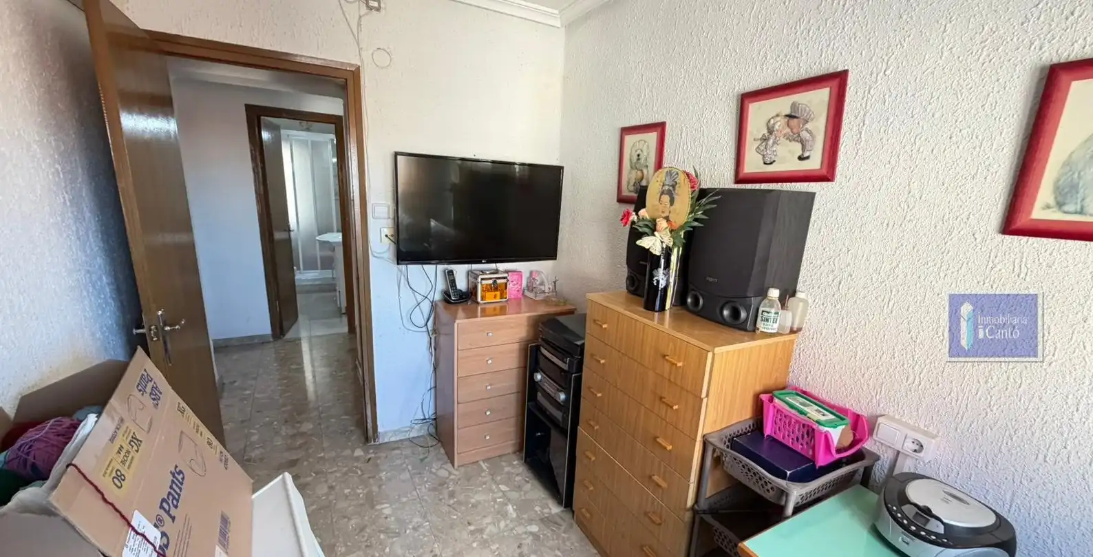 Bedroom of Flat for sale in Alcoy / Alcoi  with Balcony