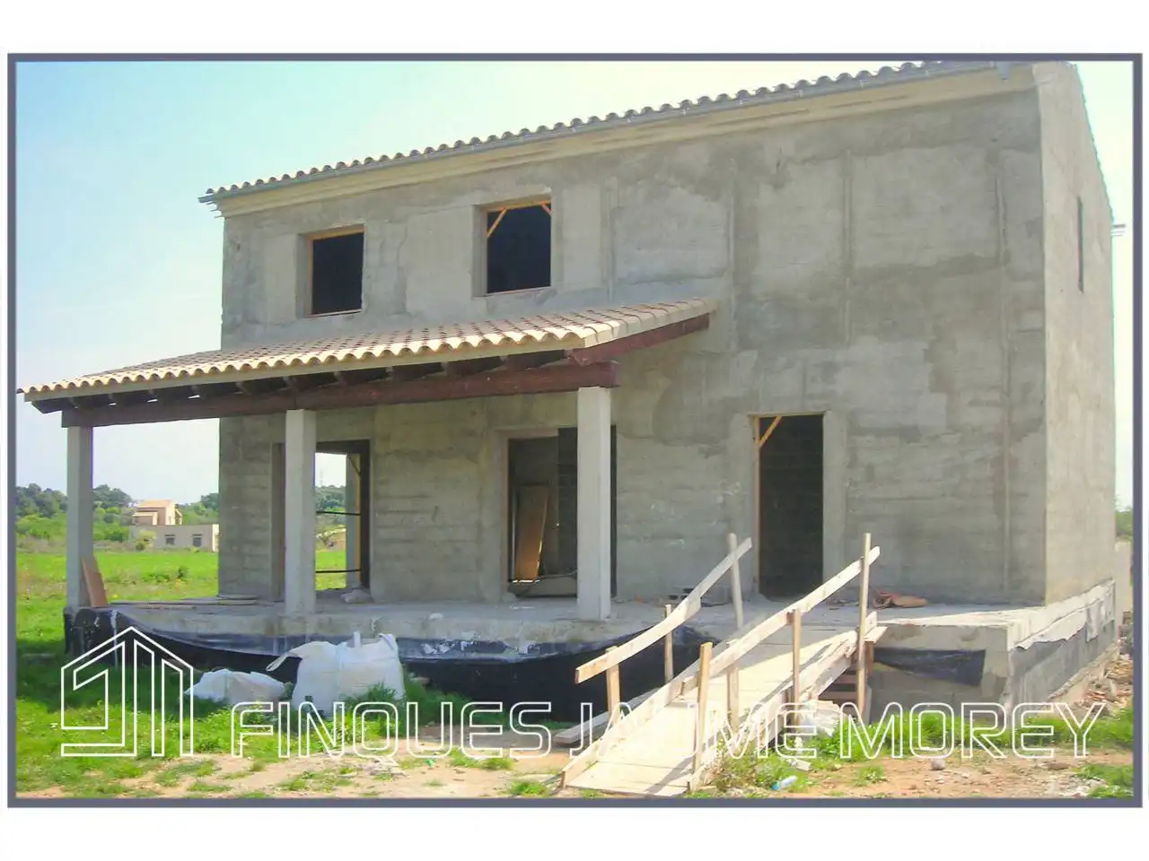 Vista exterior de Finca rústica en venta en Búger con Jardín privado, Terraza y Piscina