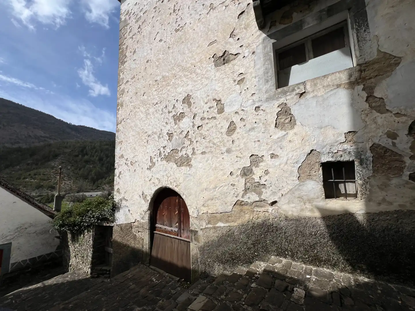 Vista exterior de Casa o chalet en venta en Ansó con Balcón
