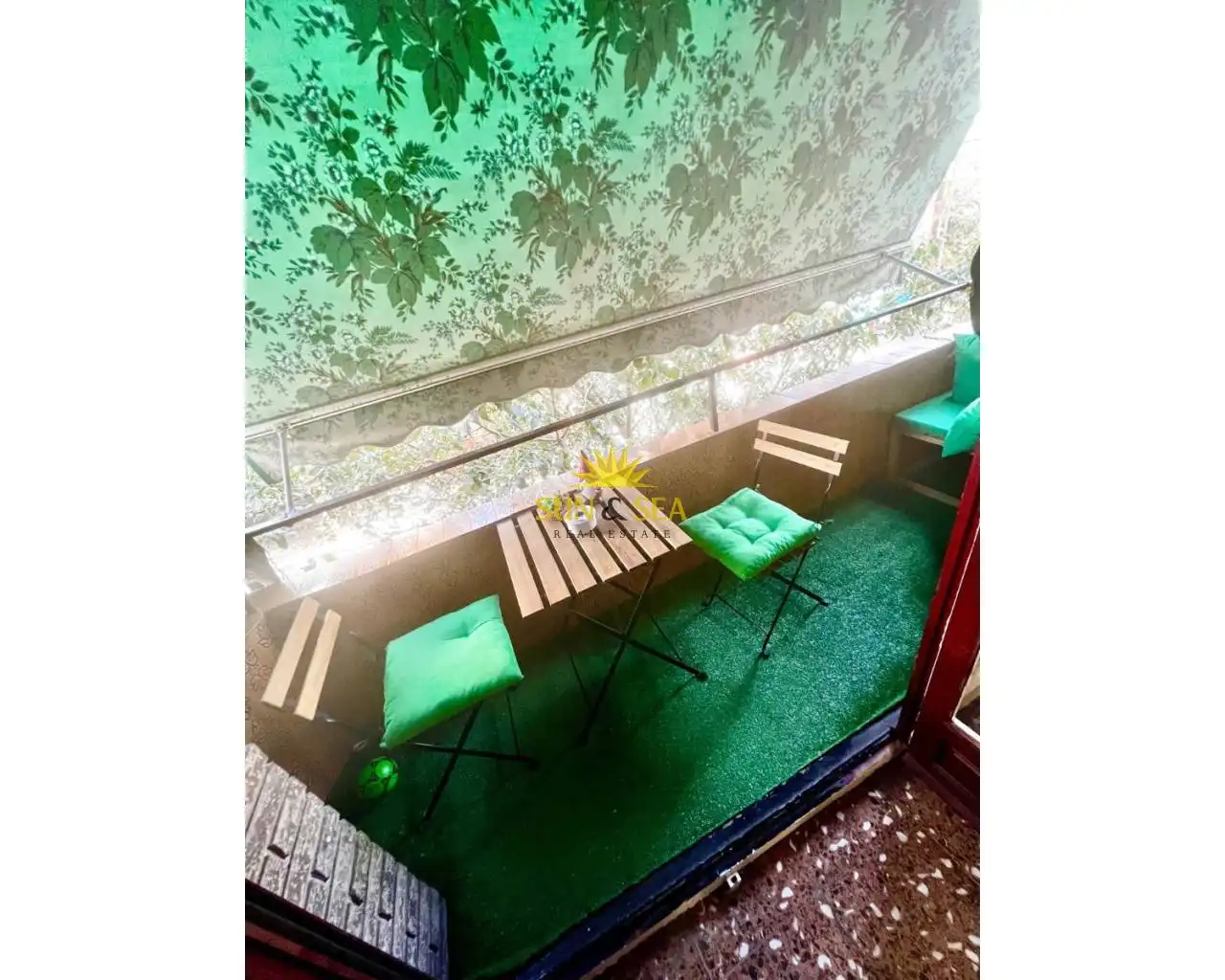 Terrasse von Wohnungen zur Miete in Alicante / Alacant mit Heizung, Terrasse und Waschmaschine