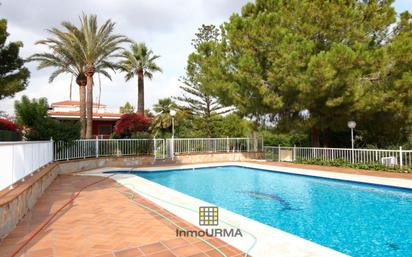 Swimming pool of House or chalet for sale in Elche / Elx  with Air Conditioner, Private garden and Terrace