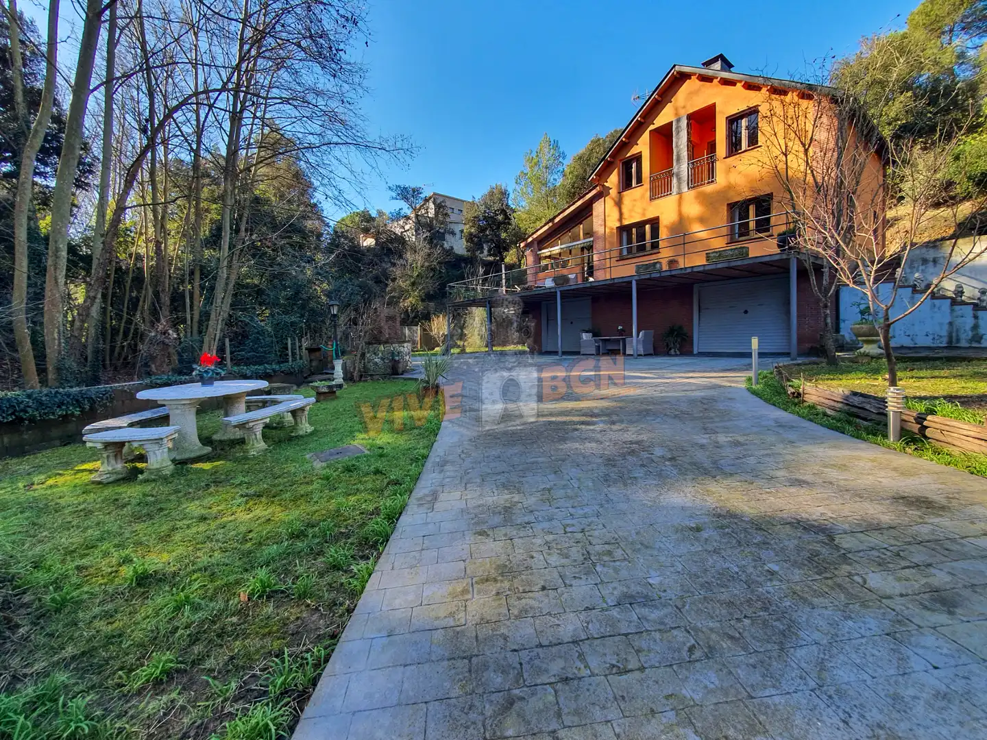Jardín de Casa o chalet en venta en Sant Celoni con Aire acondicionado, Calefacción y Jardín privado