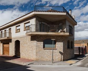 Vista exterior de Casa o xalet en venda en Bellpuig amb Aire condicionat i Piscina