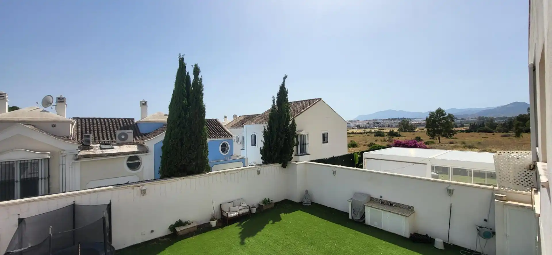 Jardí de Apartament de lloguer en Marbella amb Jardí privat, Terrassa i Moblat