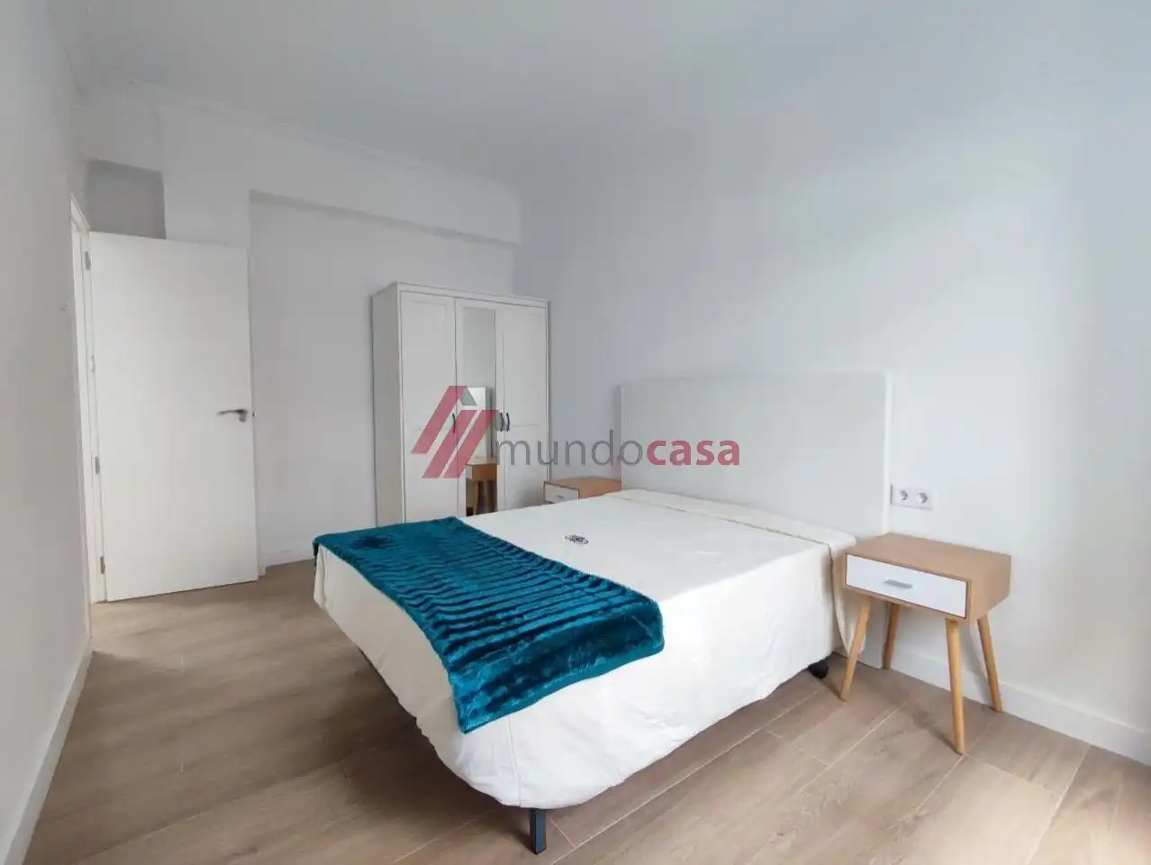 Schlafzimmer von Wohnung zur Miete in Ferrol mit Heizung, Terrasse und Möbliert