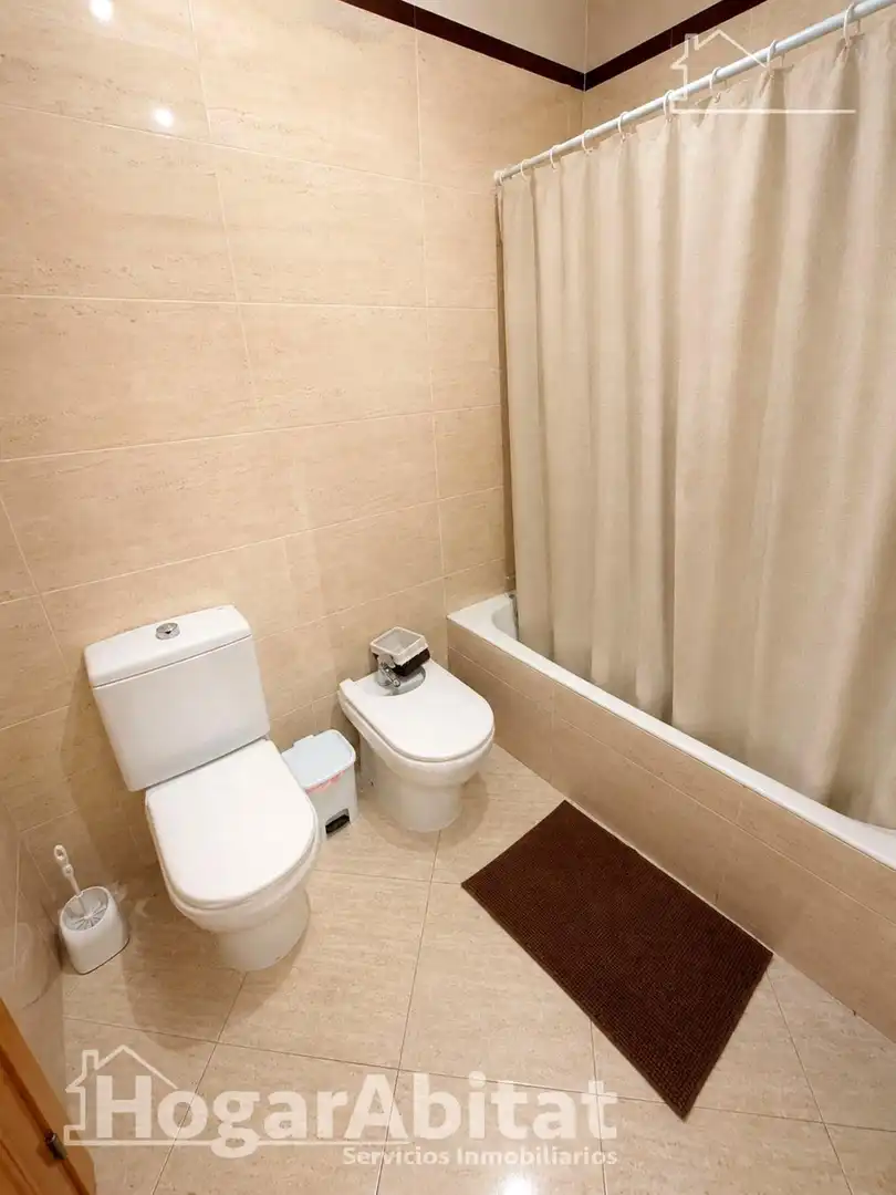 Badezimmer von Wohnung zum Verkauf in Benissa mit Abstellraum und Balkon