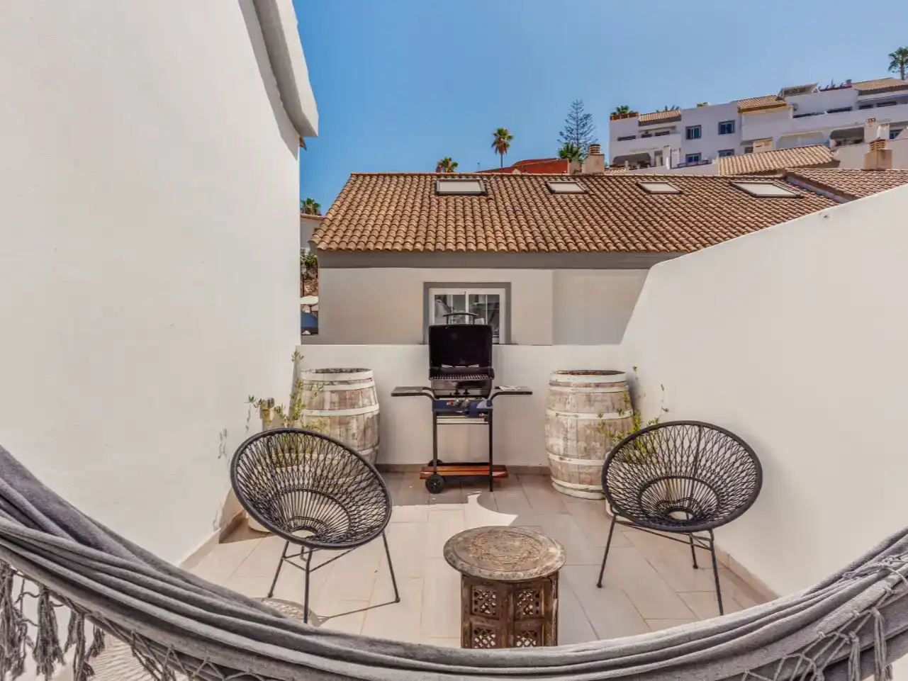 Terrassa de Casa adosada en venda en Fuengirola amb Aire condicionat, Terrassa i Piscina