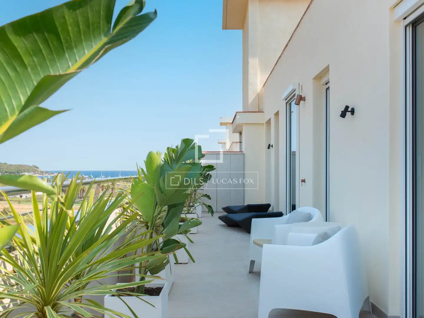 Terrace of Flat for sale in Eivissa  with Air Conditioner, Heating and Furnished