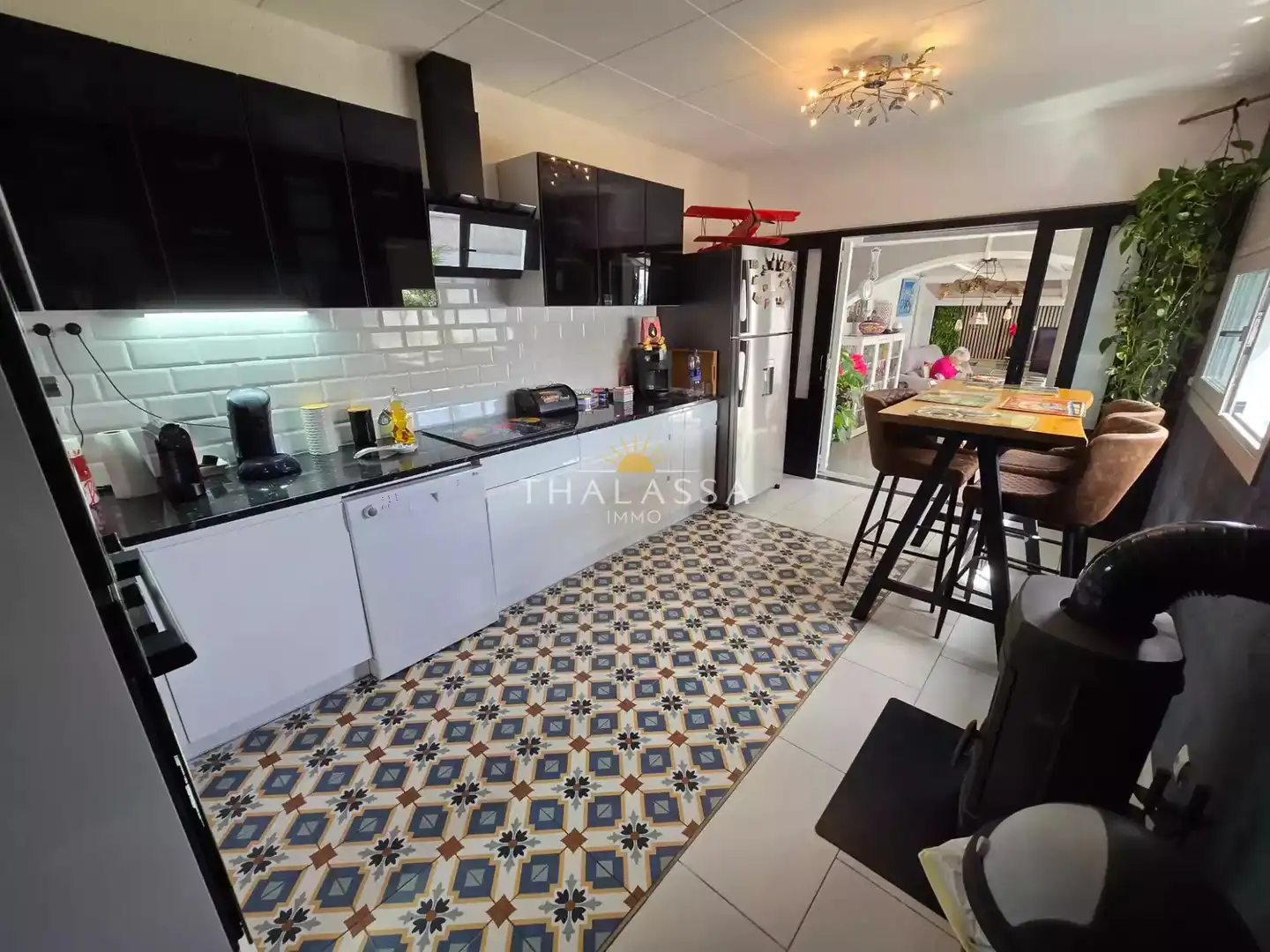 Kitchen of Houses for sale in Empuriabrava  with Air Conditioner, Swimming Pool and Furnished