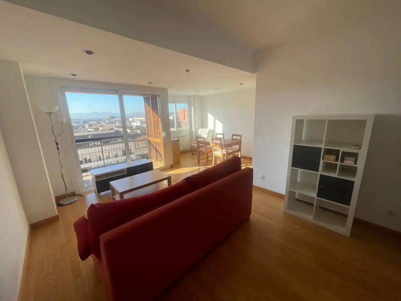 Living room of Flat for sale in Sabadell  with Air Conditioner, Heating and Parquet flooring