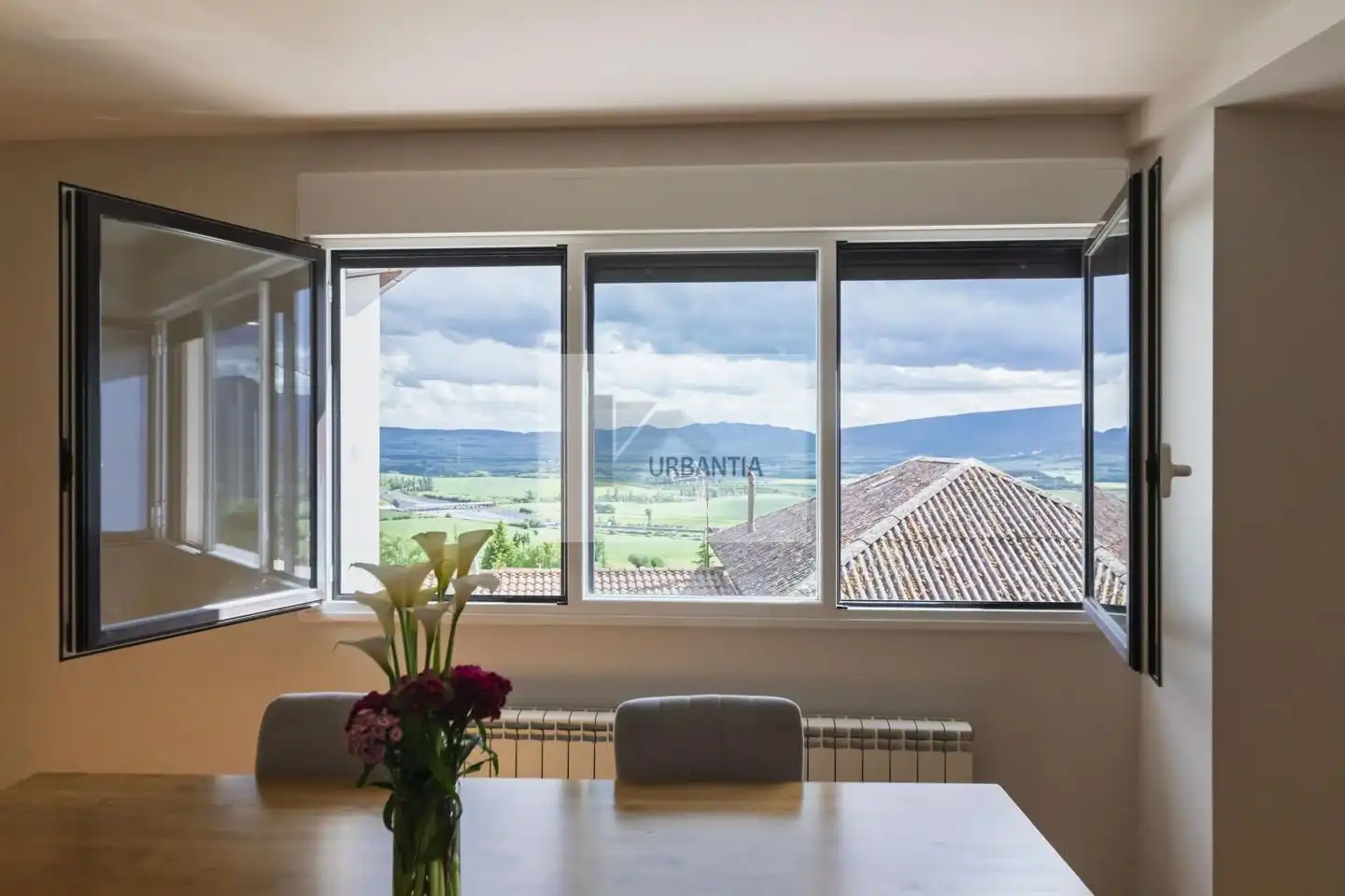 Dining room of Flat for sale in Iza / Itza  with Heating, Parquet flooring and Storage room