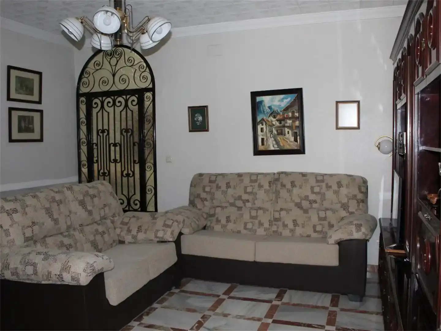 Sala d'estar de Pis en venda en Fernán-Núñez amb Aire condicionat