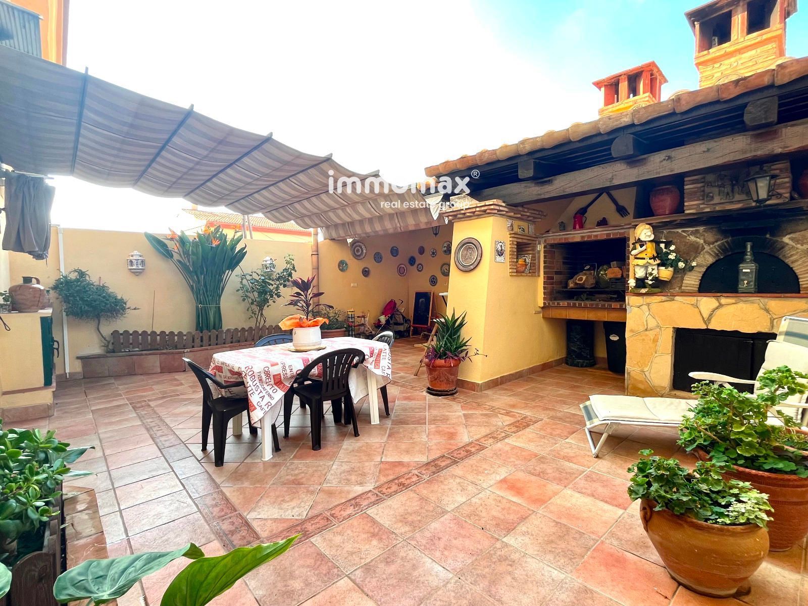 Terrace of Single-family semi-detached for sale in Vilanova i la Geltrú  with Air Conditioner, Heating and Terrace
