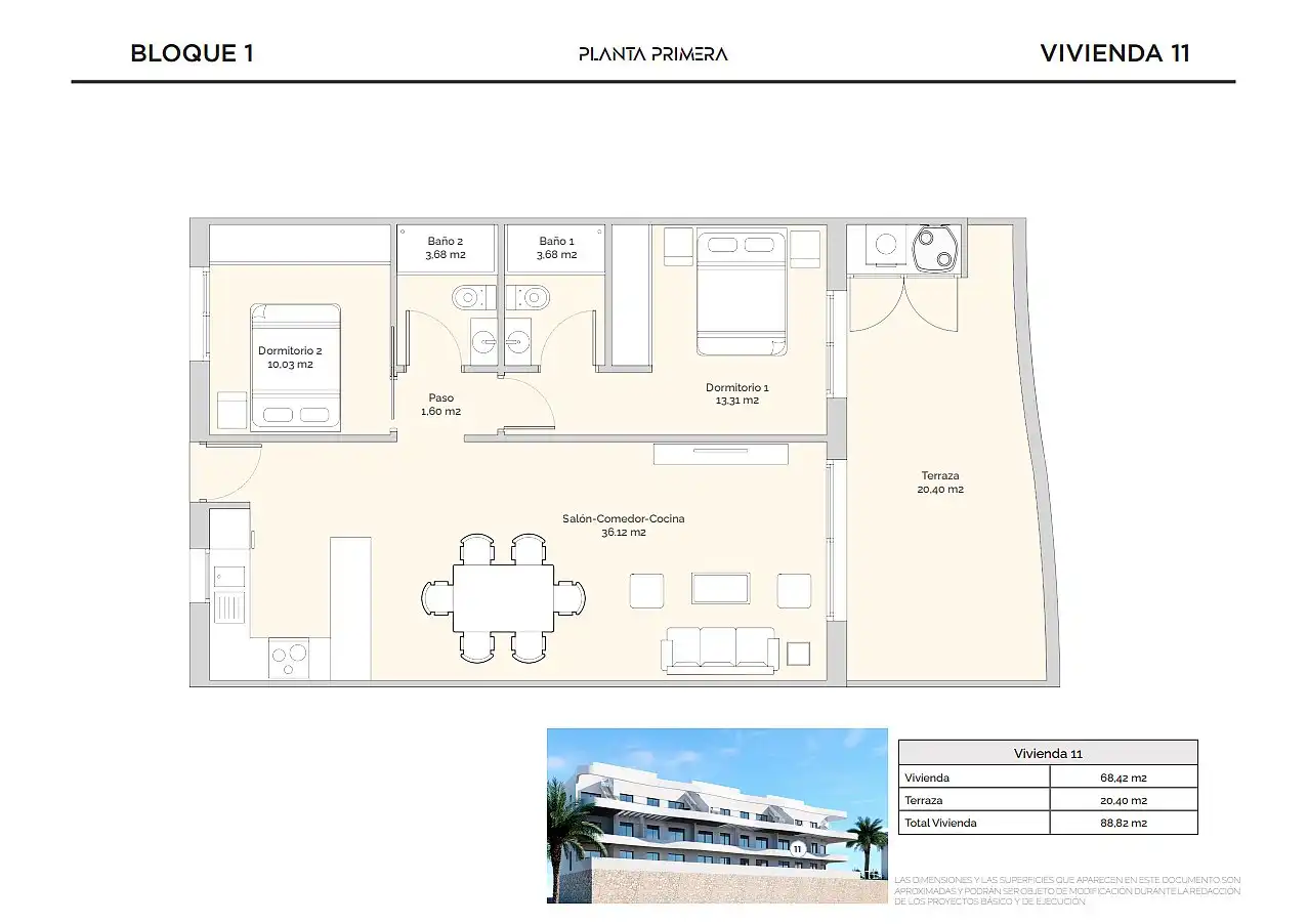 Apartamento con terraza en venta en Balcón de Finestrat - Terra Marina, imagen 21
