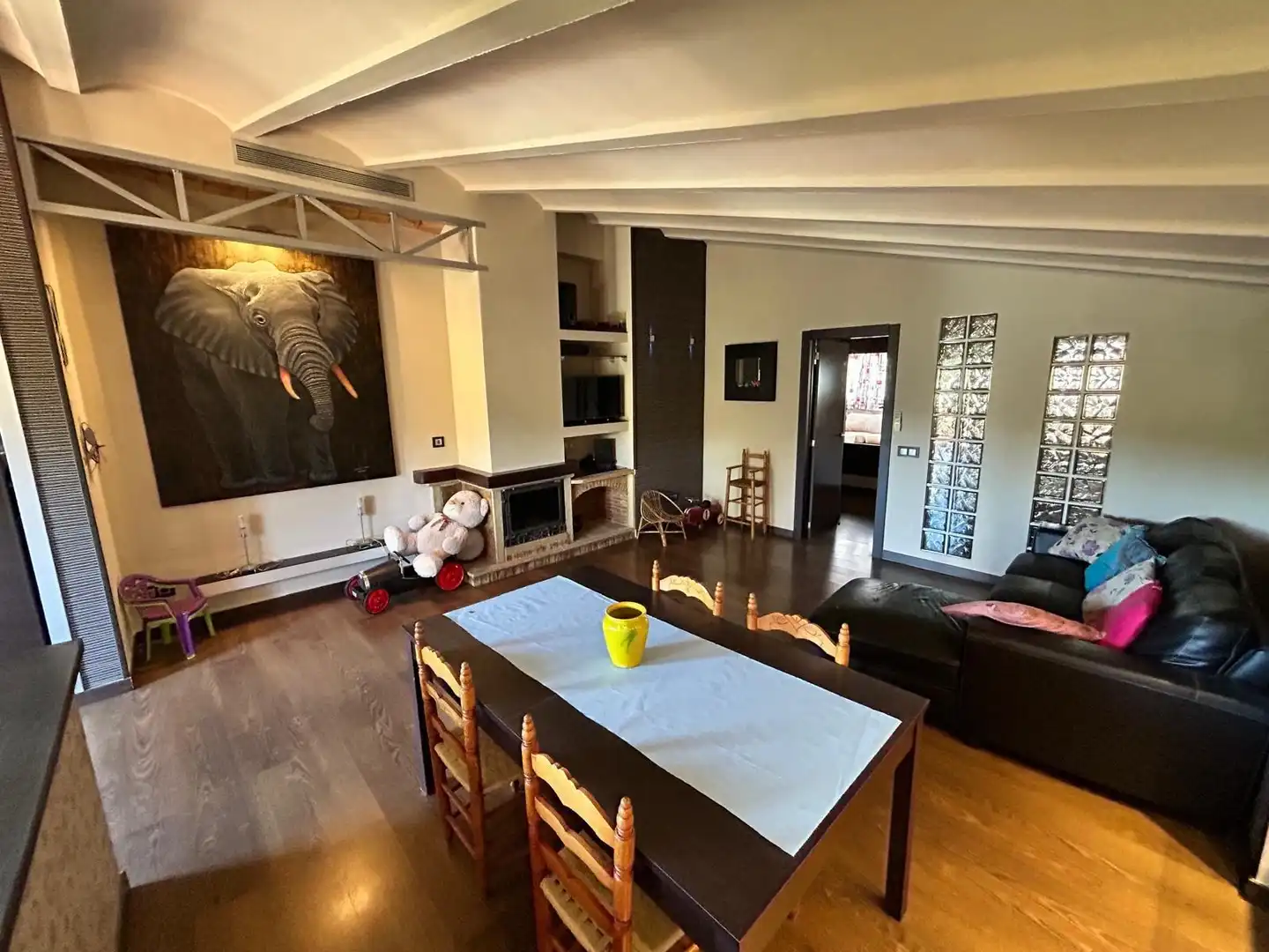 Sala d'estar de Casa o xalet en venda en Alfauir amb Calefacció, Jardí privat i Parquet