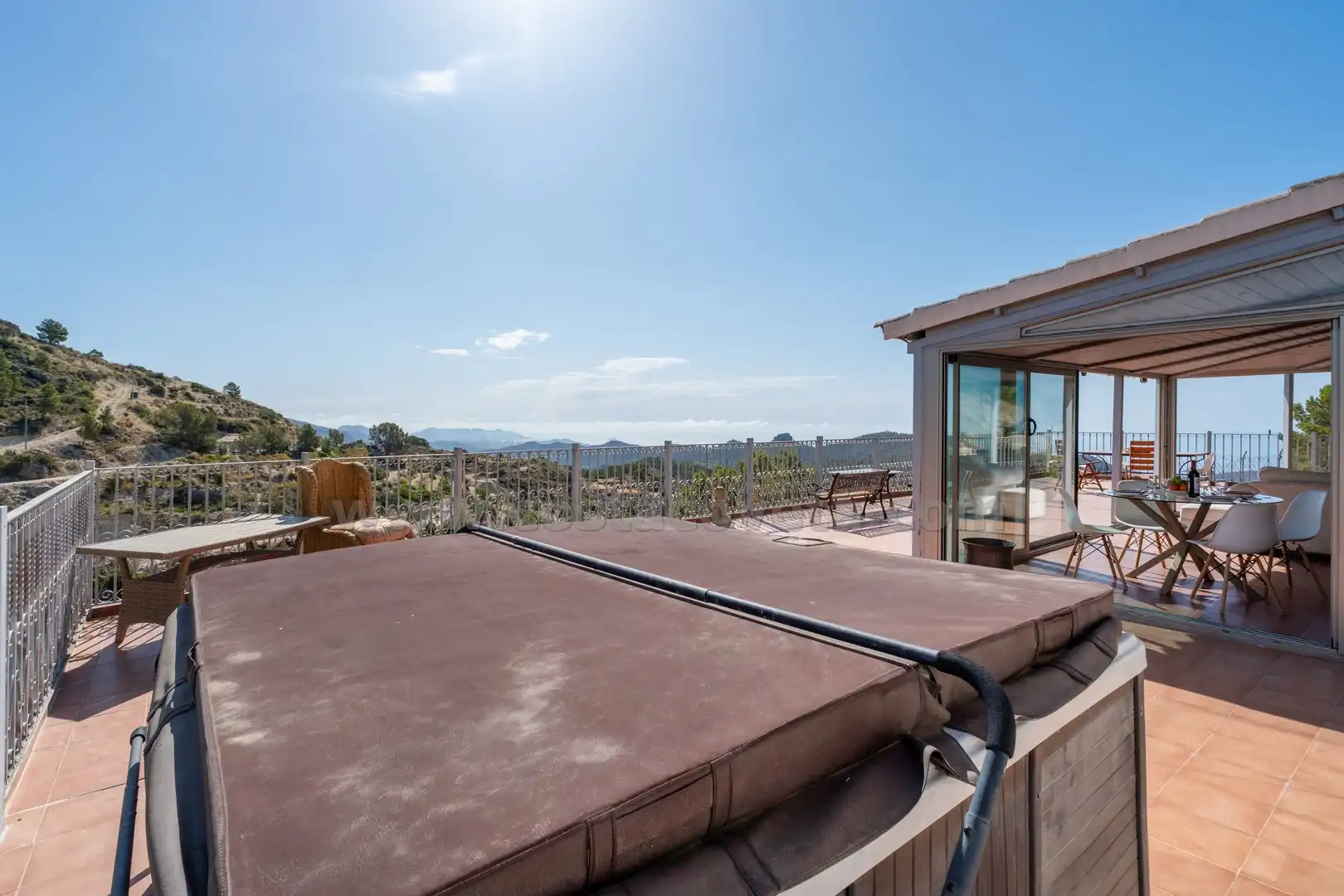 Terraza de Casa o chalet en venta en Relleu con Aire acondicionado, Jardín privado y Terraza