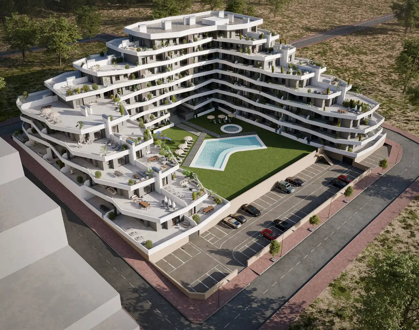Apartament amb terrassa en venda a San Miguel de Salinas