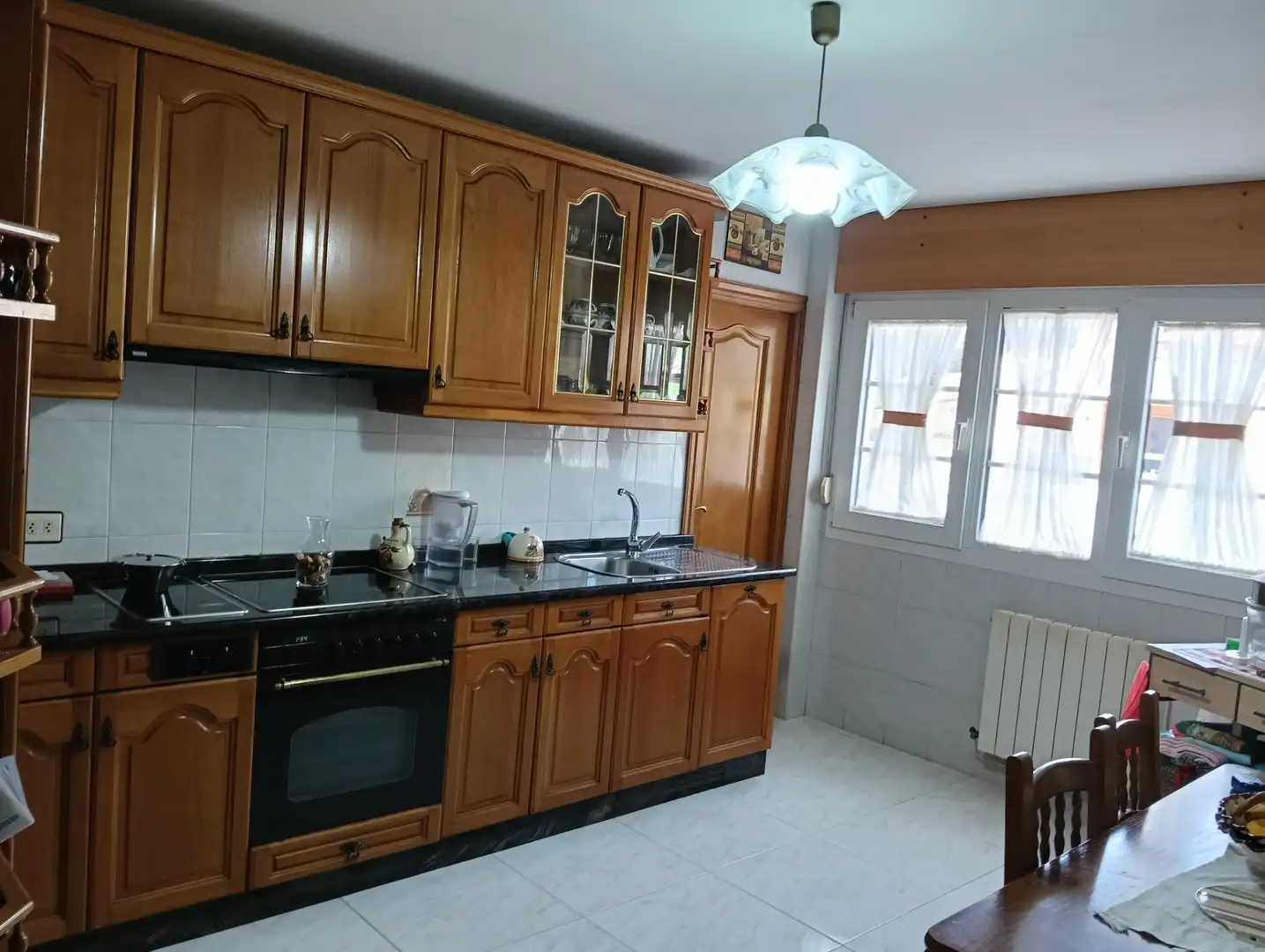 Cocina de Casa o chalet en venta en Oza dos Ríos con Calefacción, Jardín privado y Terraza