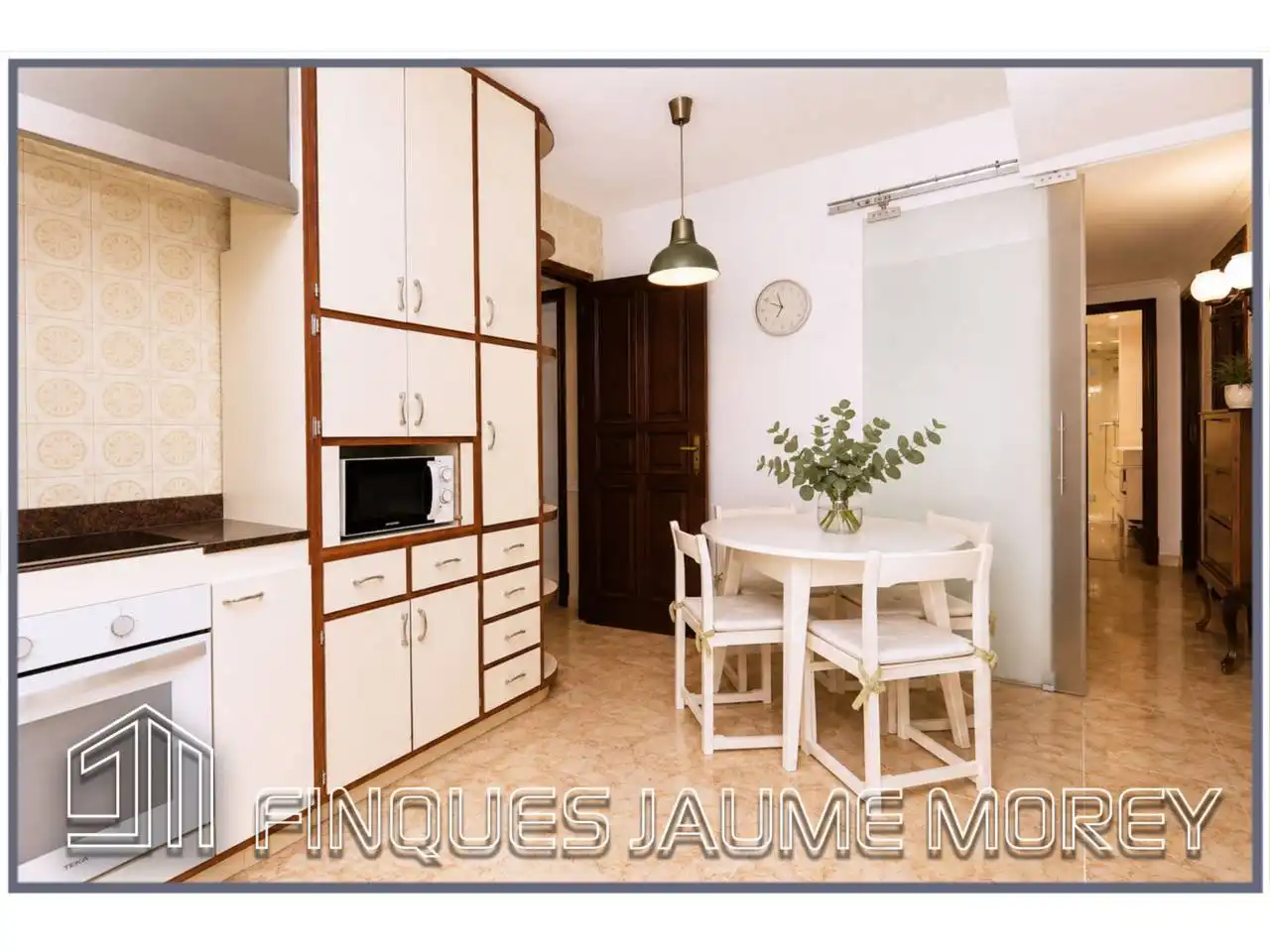 Cocina de Piso en venta en Lloseta con Terraza, Trastero y Amueblado
