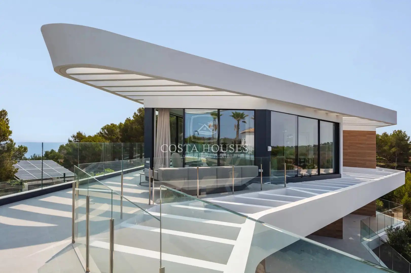 Exterior view of Houses for sale in Jávea / Xàbia  with Air Conditioner, Heating and Private garden