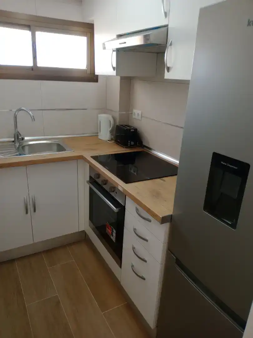 Kitchen of Flat for sale in Benalmádena  with Air Conditioner and Balcony
