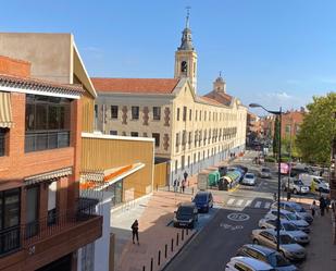 Exterior view of Flat for sale in Getafe  with Heating, Parquet flooring and Terrace