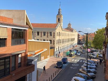 Exterior view of Flat for sale in Getafe  with Heating, Parquet flooring and Terrace