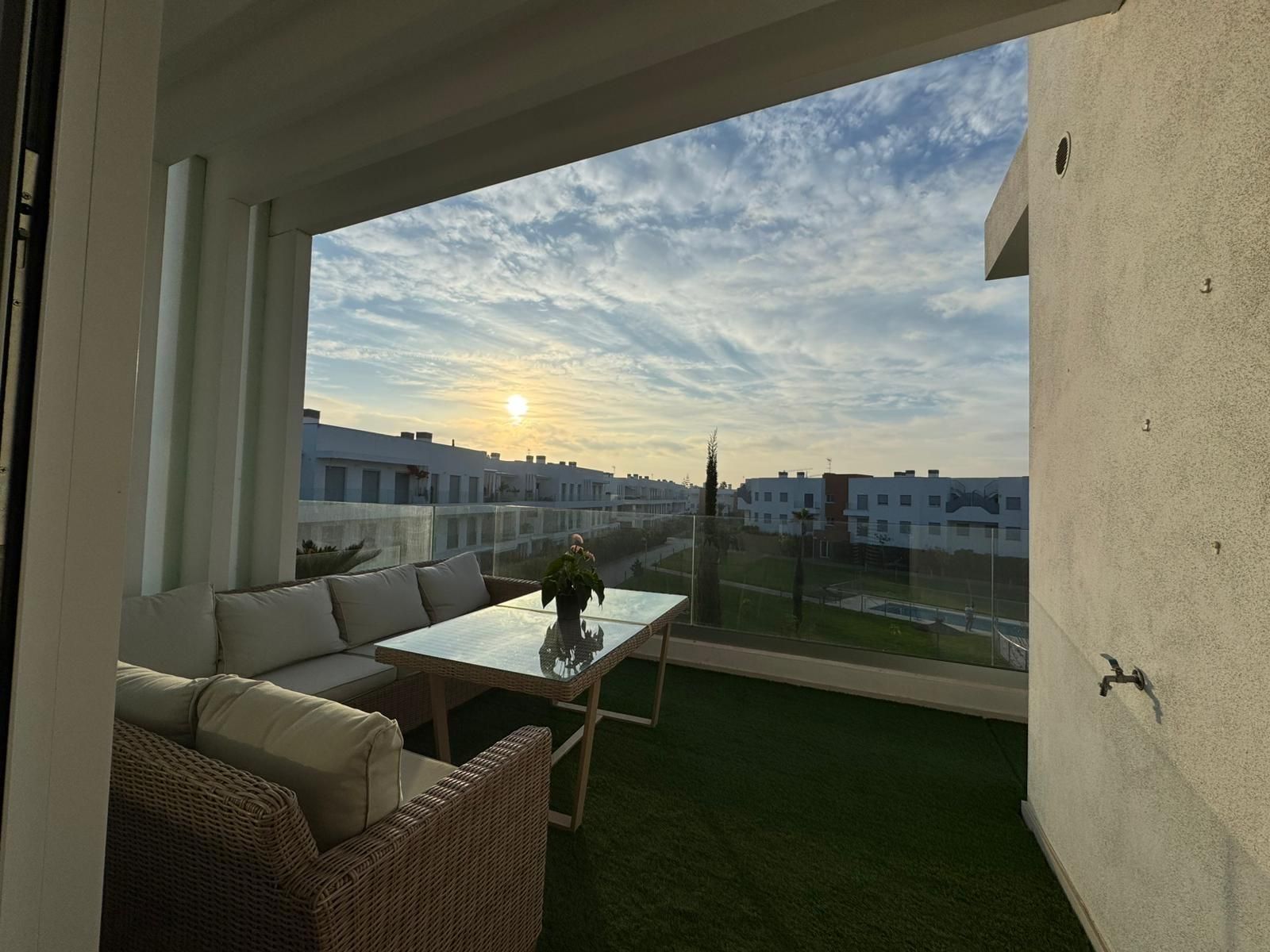 Terrassa de Apartament en venda en Chipiona amb Calefacció, Jardí privat i Terrassa
