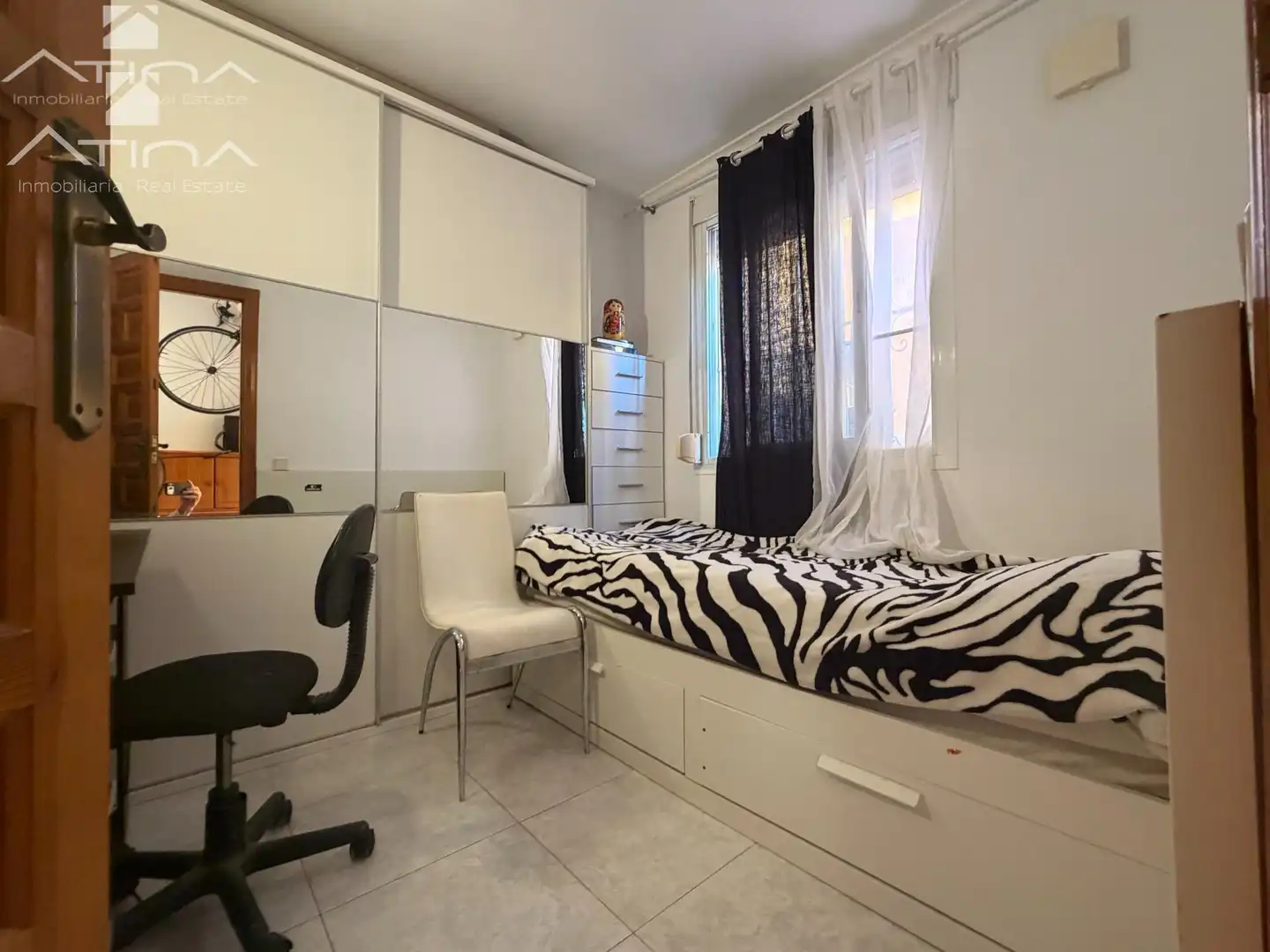 Dormitori de Apartament en venda en Benitachell / El Poble Nou de Benitatxell amb Aire condicionat, Jardí privat i Terrassa