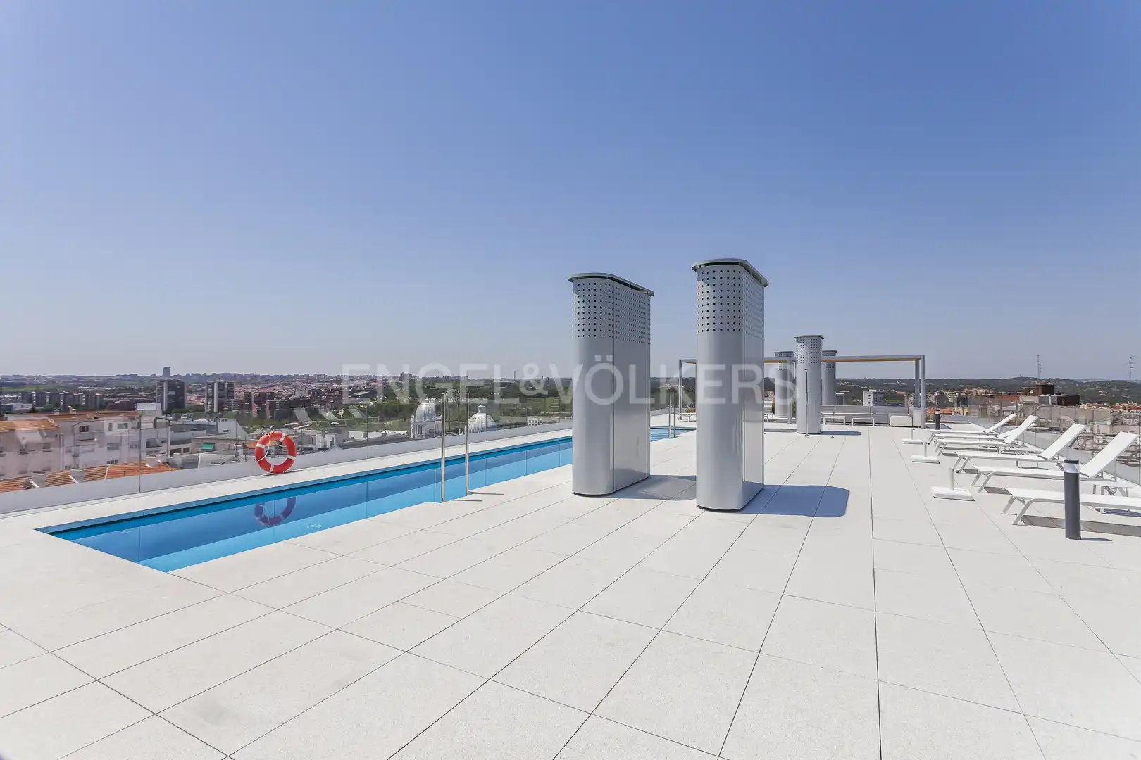 Terraza de Piso de alquiler en Madrid con Aire acondicionado, Calefacción y Terraza