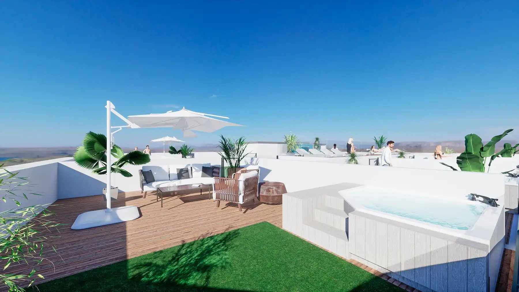 Penthouse with pool for sale in Playa del Cura, imagen 9
