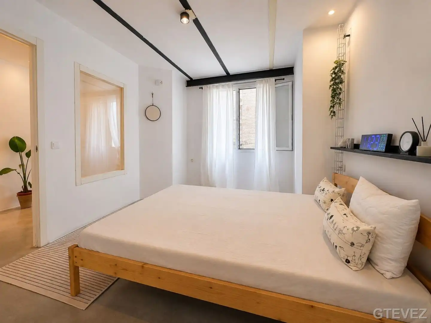 Bedroom of Ground floor for rent in  Palma de Mallorca  with Air Conditioner, Heating and Terrace