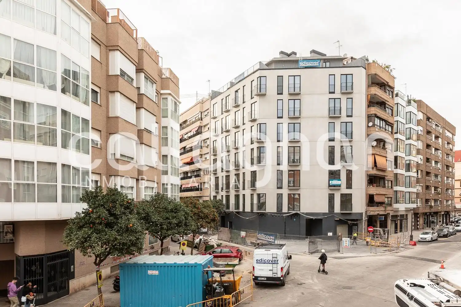 Vista exterior de Pis de lloguer en Valencia amb Aire condicionat, Calefacció i Parquet