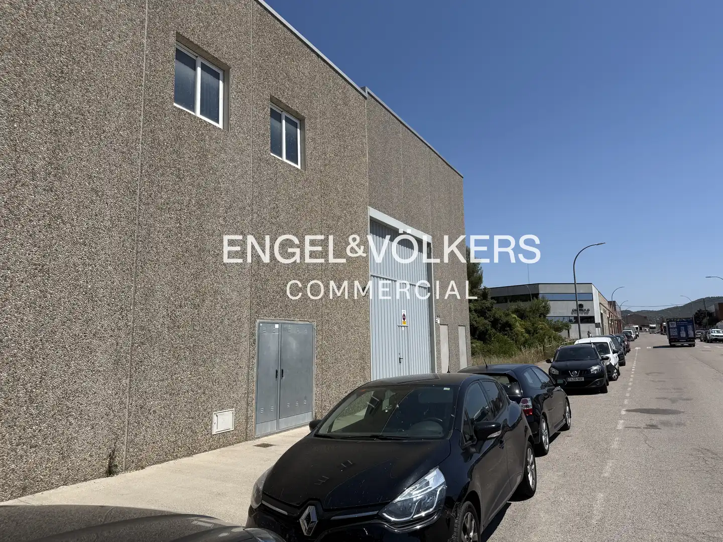 Vista exterior de Nave industrial de alquiler en Balsareny