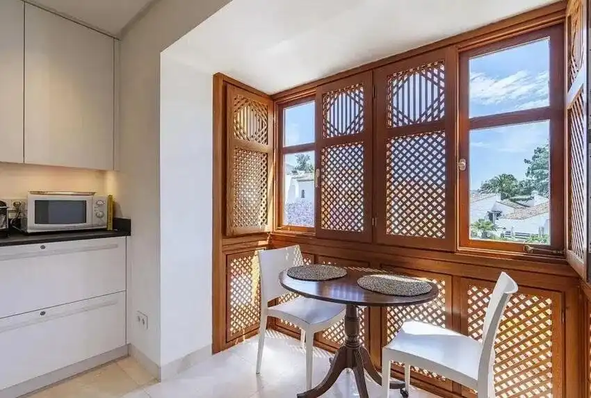 Dining room of Attic for sale in Marbella  with Air Conditioner, Heating and Private garden