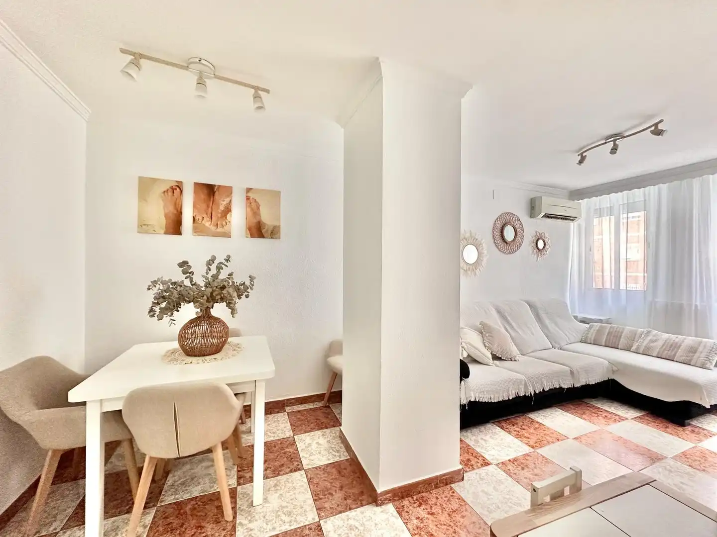 Sala de estar de Piso en venta en Málaga con Aire acondicionado