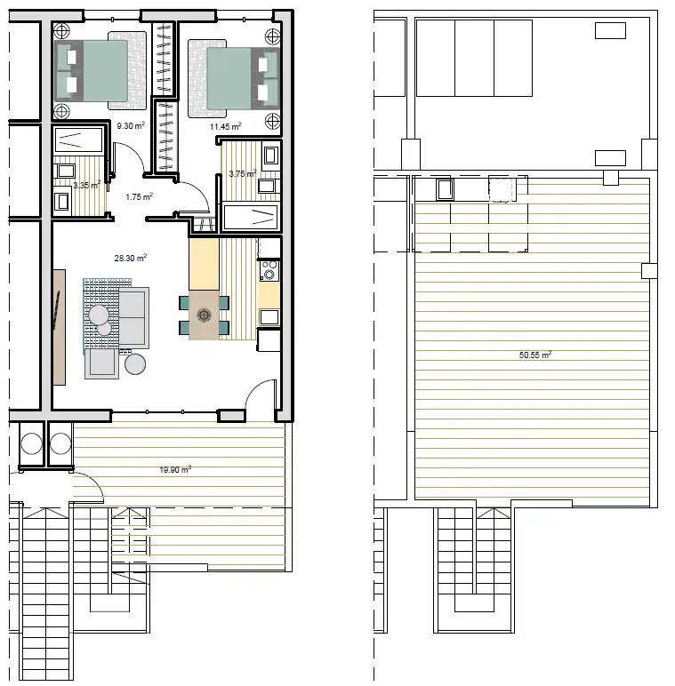 Apartament amb piscina en venda a Roldán, imagen 25