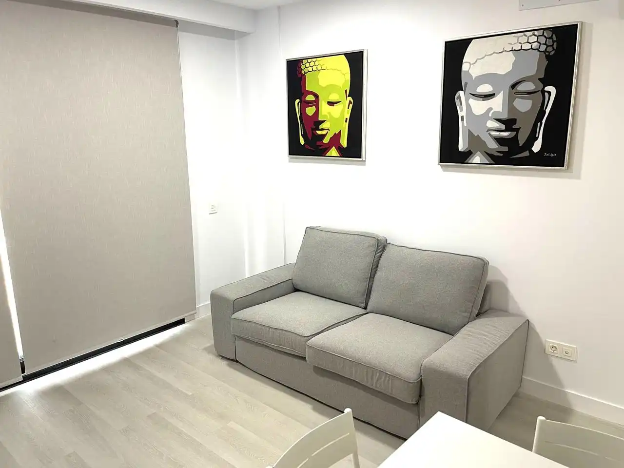 Sala de estar de Estudio de alquiler en Mogán con Aire acondicionado, Trastero y Amueblado