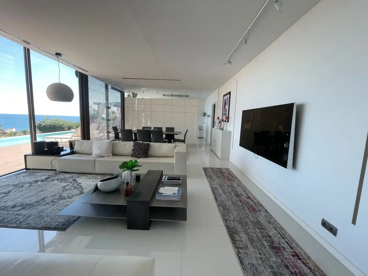 Sala de estar de Casa o chalet en venta en Benidorm con Piscina