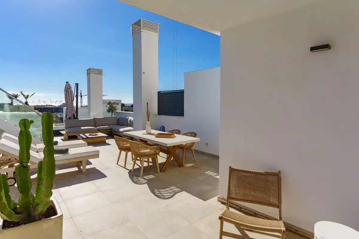 Attique avec piscine à vendre à Las Gaviotas  - Carvajal, imagen 5