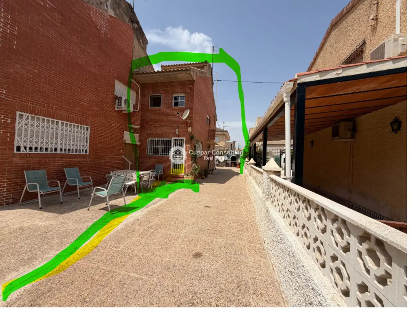 Vista exterior de Dúplex en venta en Los Alcázares con Aire acondicionado, Calefacción y Terraza