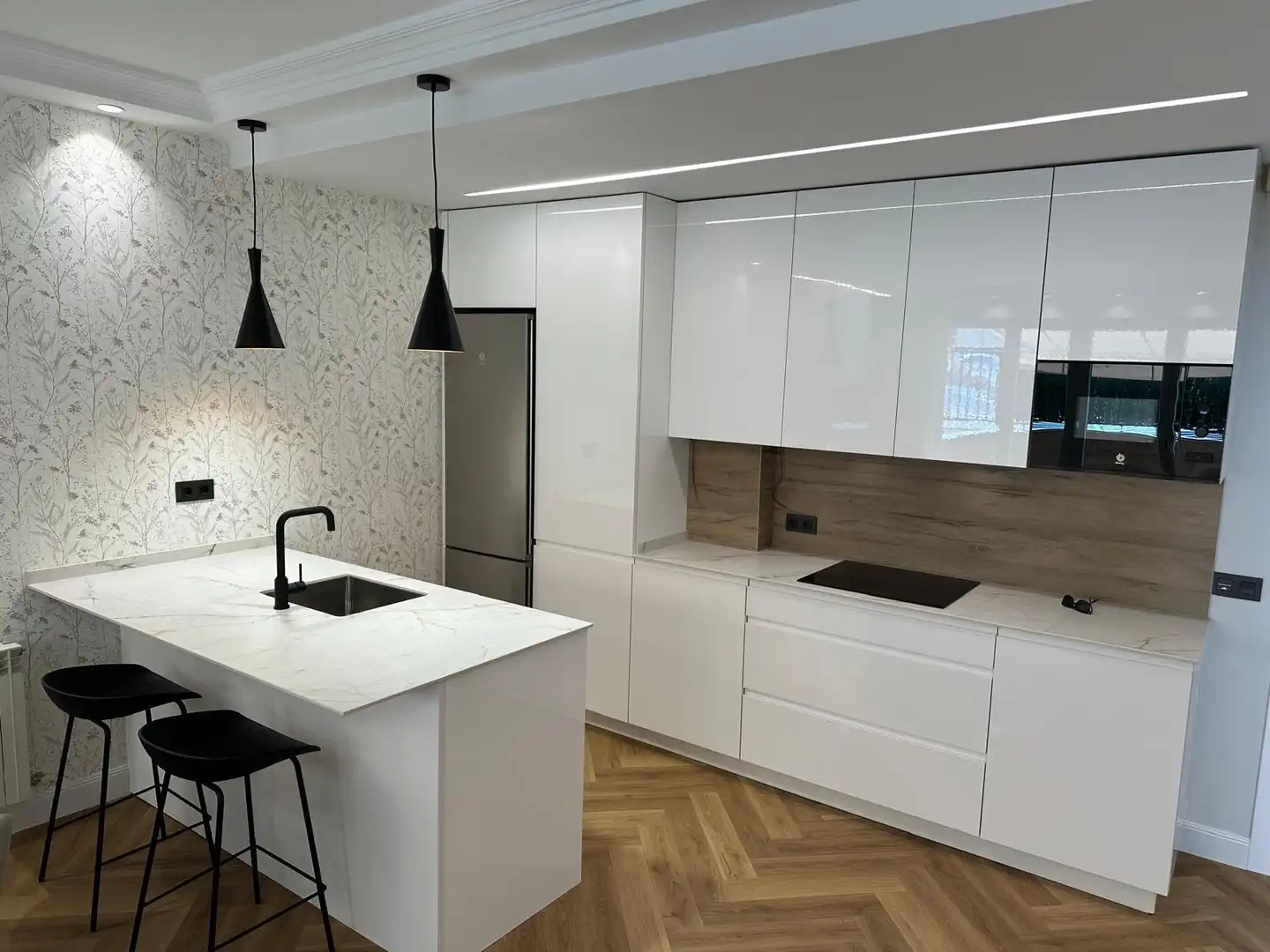 Kitchen of Flat for rent in Centro