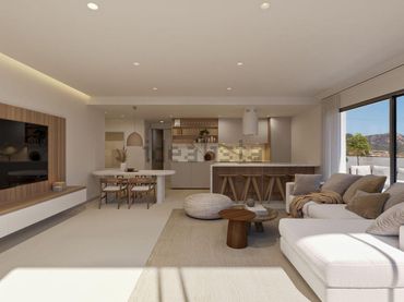 Apartament amb piscina en venda a Los Pacos