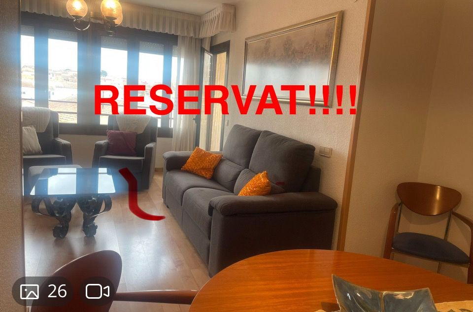 Exterior view of Flat for sale in Les Borges Blanques  with Air Conditioner, Parquet flooring and Furnished
