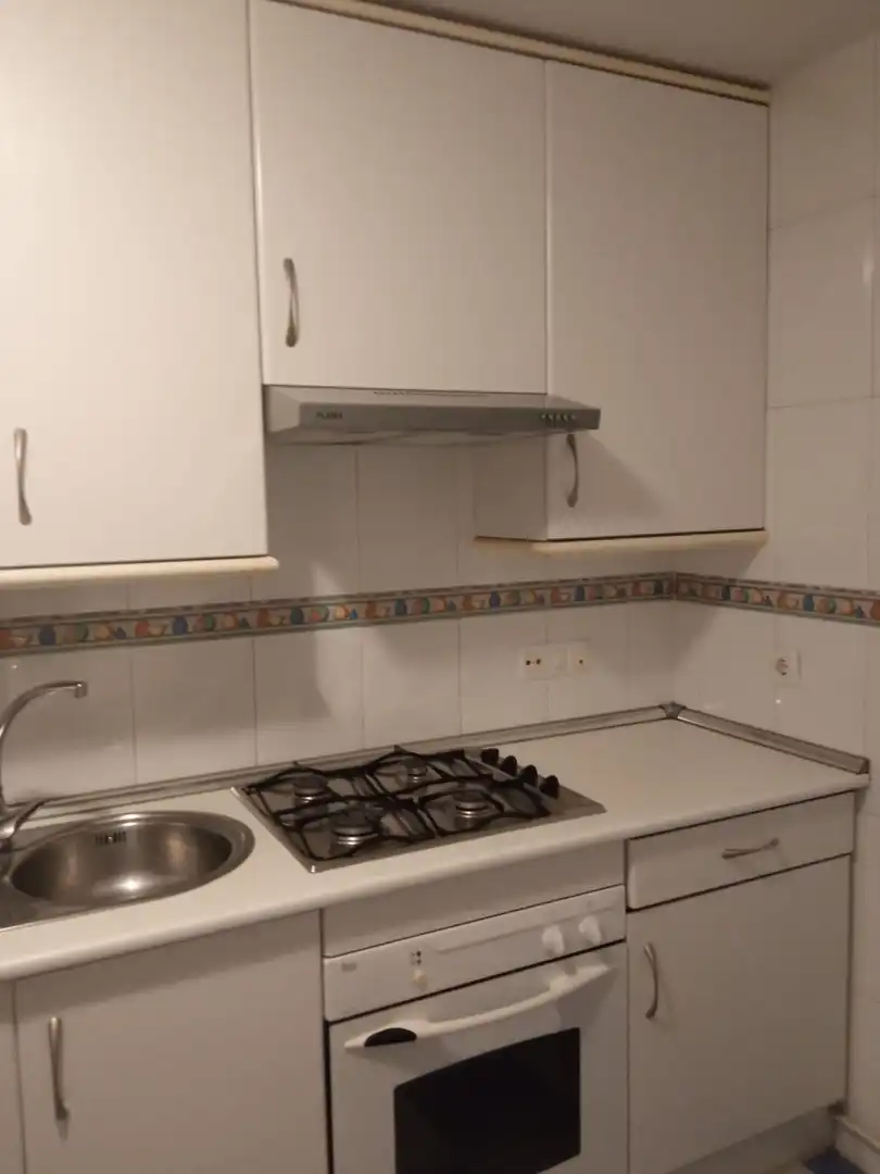Kitchen of Flat for sale in Ciudad Real  with Heating, Private garden and Furnished