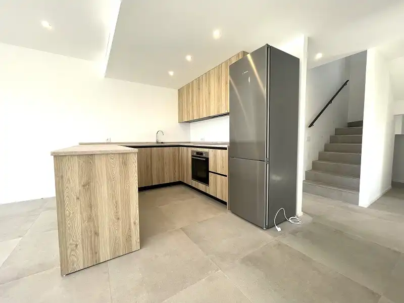 Küche von Haus oder Chalet zum Verkauf in Llucmajor mit Klimaanlage, Privatgarten und Terrasse