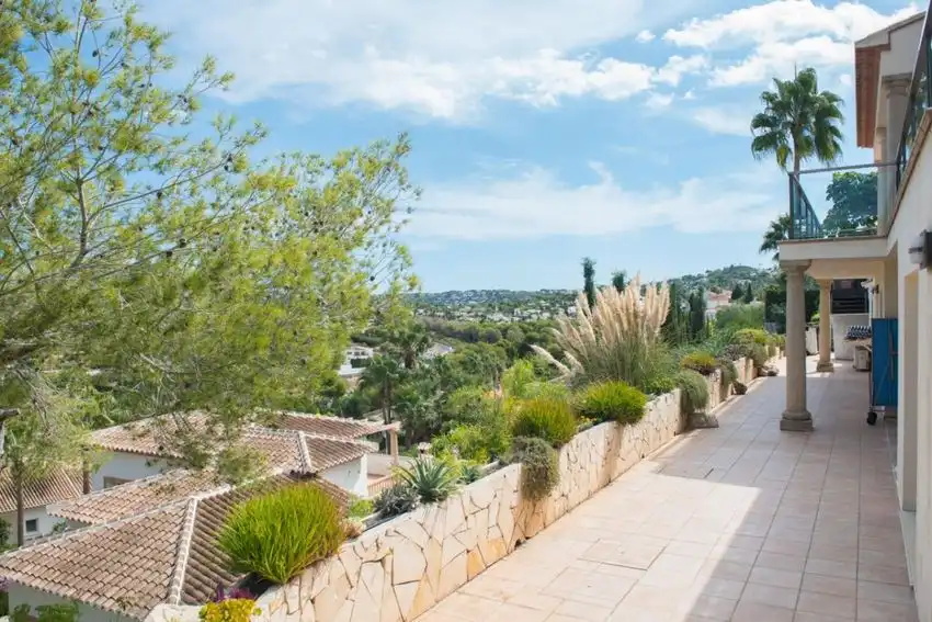 Exterior view of Houses for sale in Jávea / Xàbia  with Air Conditioner, Heating and Terrace