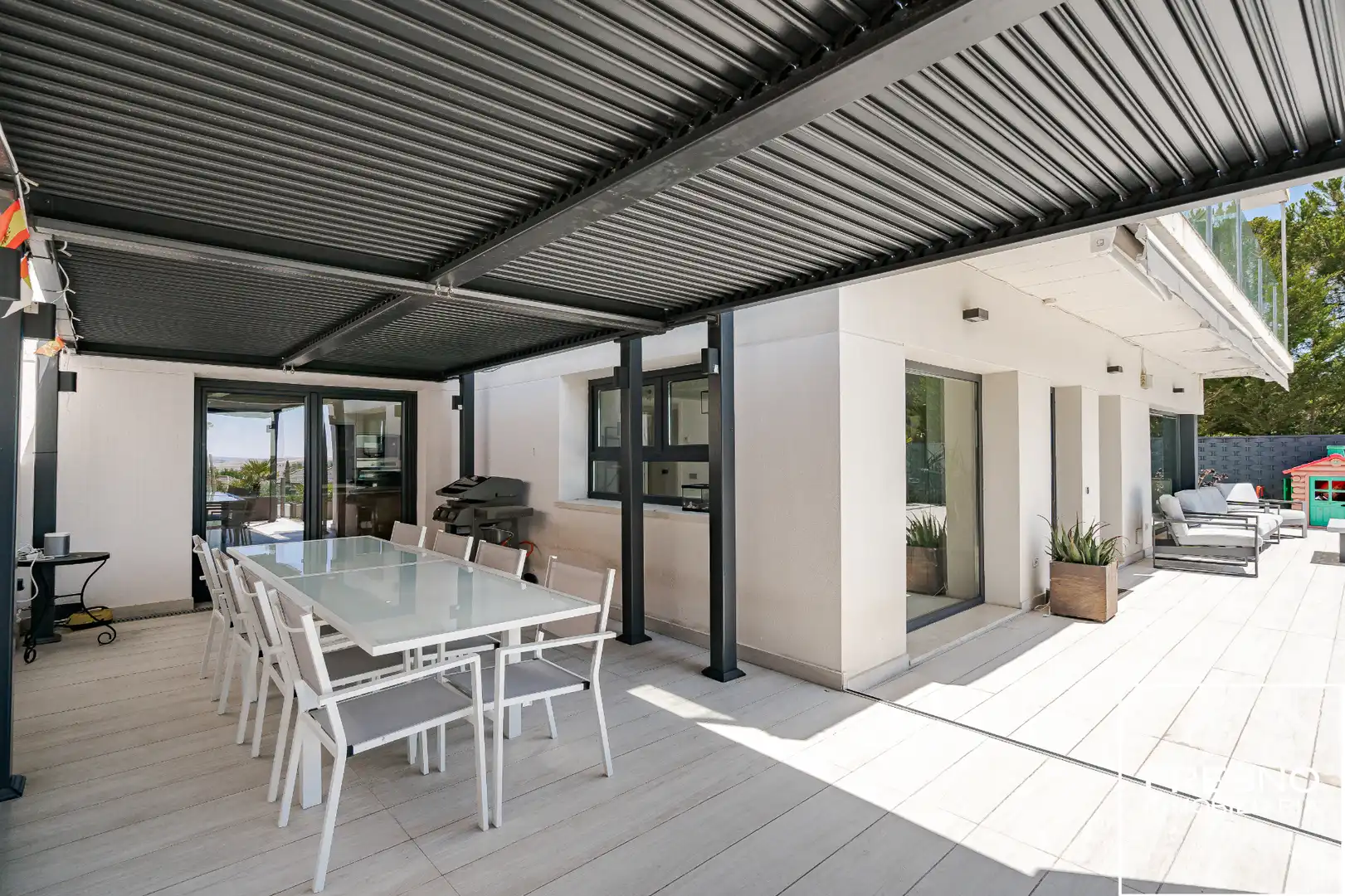 Terraza de Casa o chalet en venta en Cobeña con Aire acondicionado, Calefacción y Jardín privado