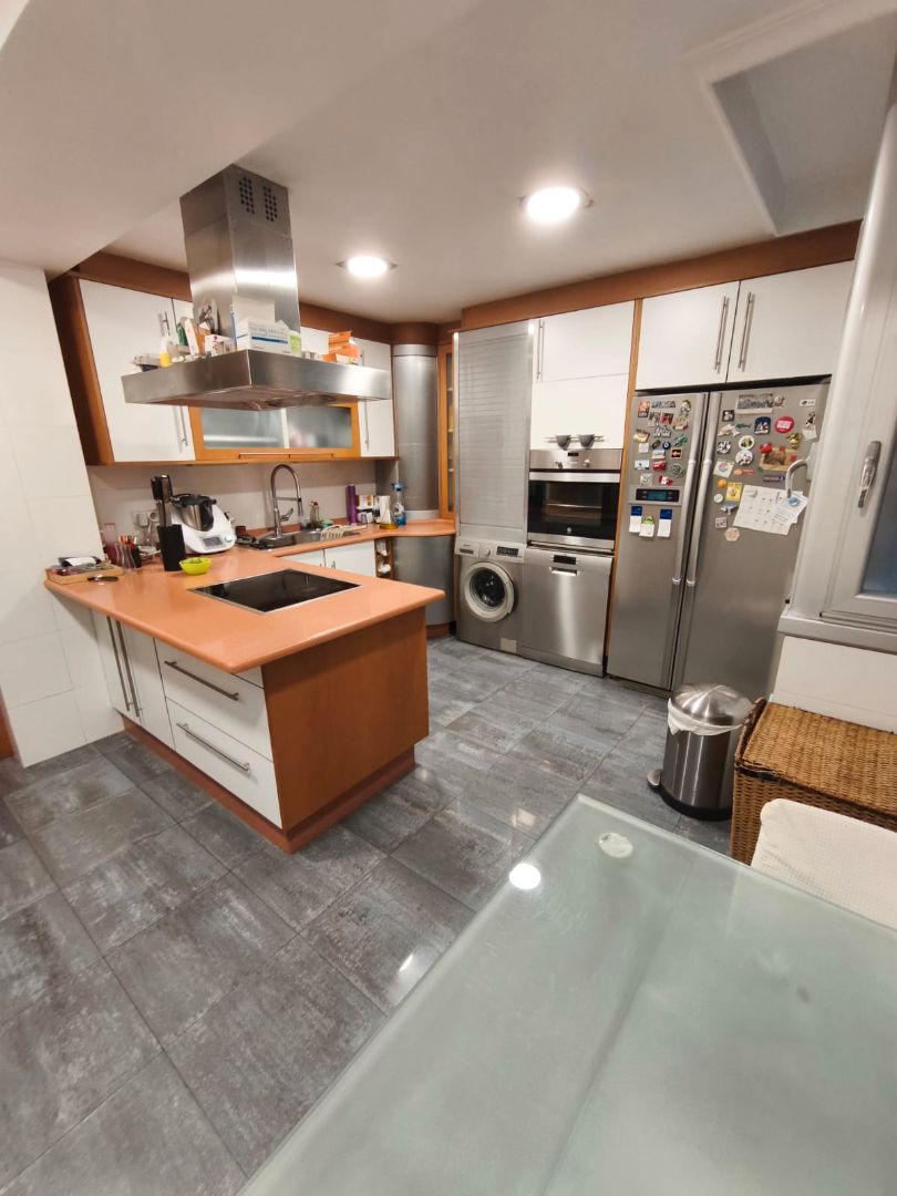 Kitchen of Flat for sale in Ourense Capital   with Heating, Parquet flooring and Storage room